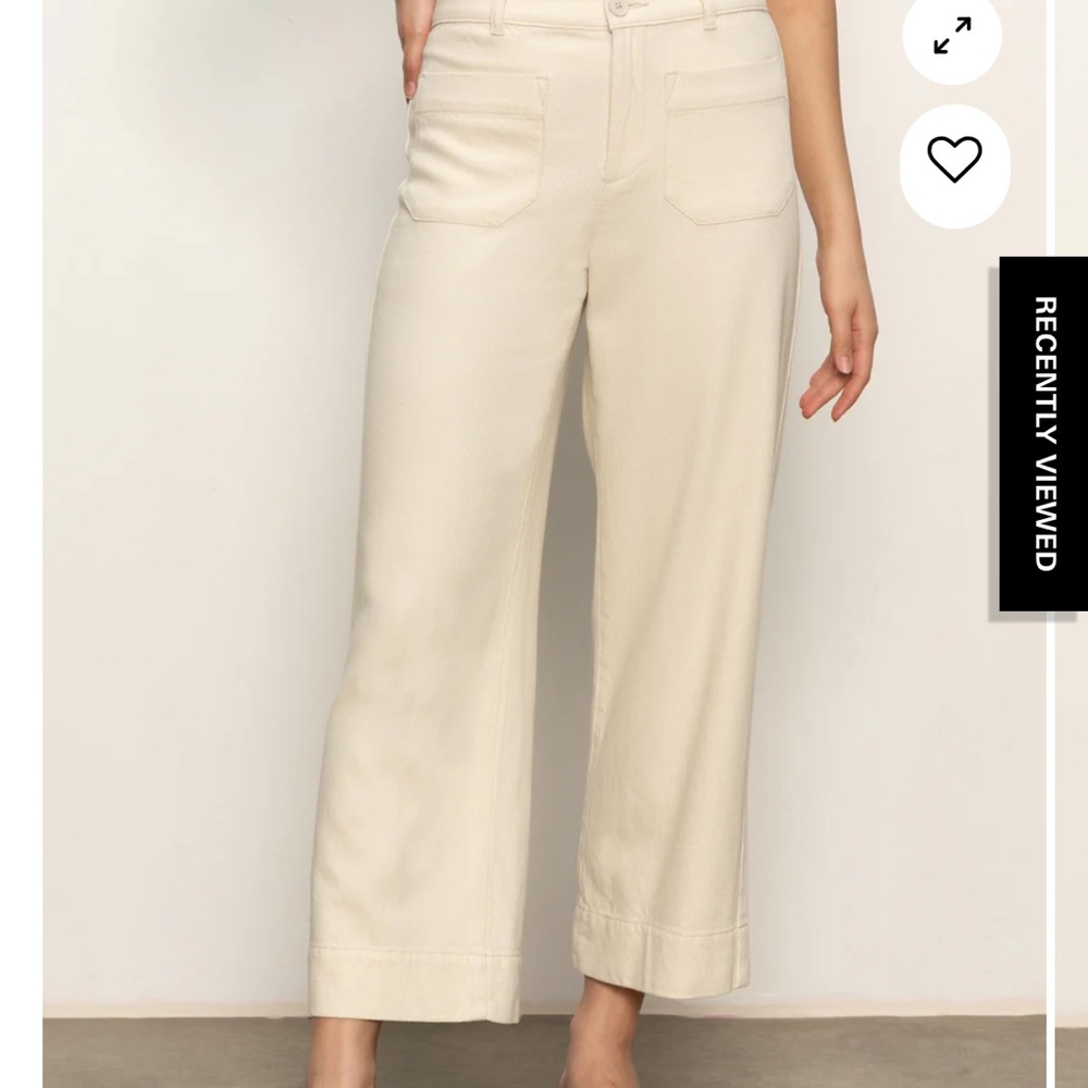 Sanctuary Cream Ankle & Cropped Jeans
